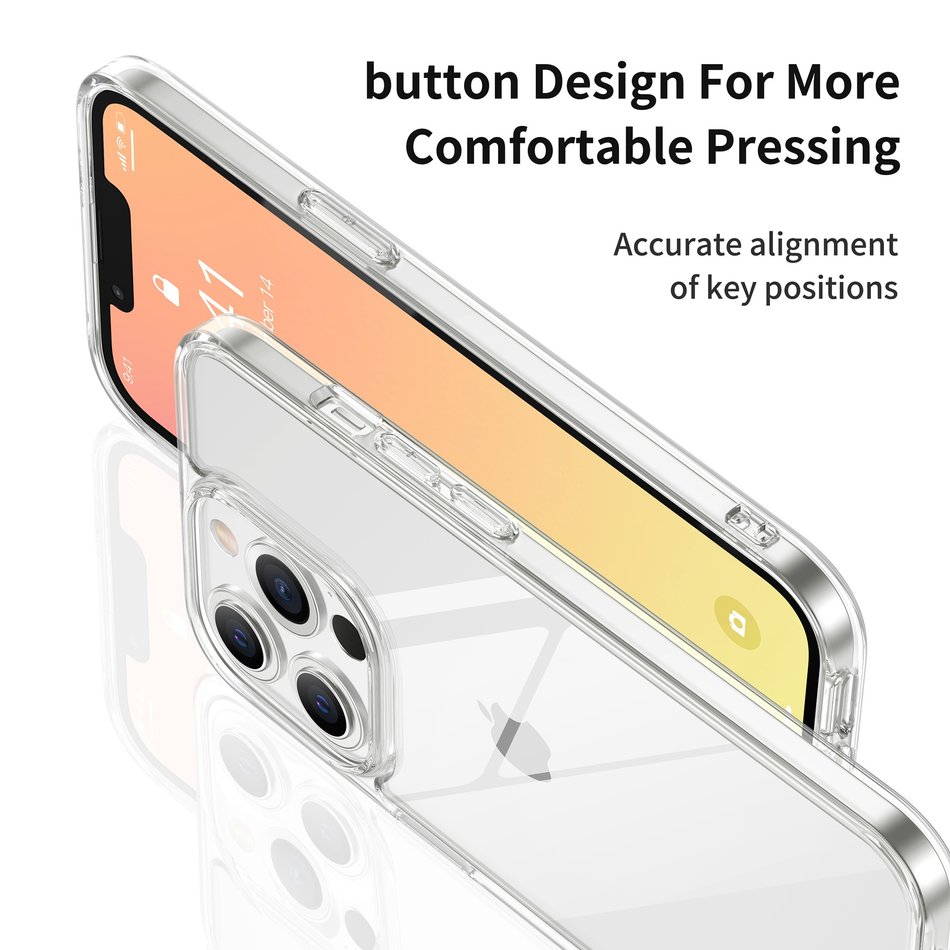 Чохол для iPhone 14 Pro Mutural Xingyao series TPU + PC Case (Transparent)