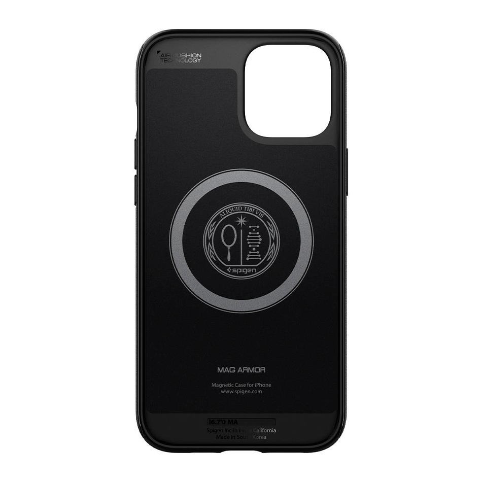 Чехол для iPhone 12 Pro Max Spigen Mag Armor (Black) ACS01864