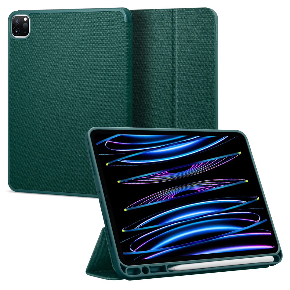 Чехол для iPad Pro 11"(2020, 2021, 2022) Spigen Urban Fit, Military Green (ACS01056)