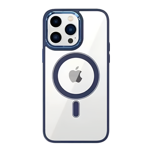Чохол для iPhone 11 Color Clear Case with MagSafe (Blue)