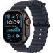 Б/У Apple Watch Ultra 2 GPS + Cellular 49mm Black Titanium Case with Navy Ocean Band
