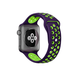 Ремінець для Apple Watch 42/44 mm OEM Nike+ Sport Band ( Violet/Green )