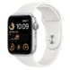 Б/У Apple Watch SE 2 пок. 44mm Silver Aluminum Case with White Sport Band (MNK23, MNTJ3, MNTH3)