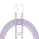 Кабель Baseus Dynamic Series Fast Charging Data Cable Type-C to iP 20W 1m (Purple) CALD000005
