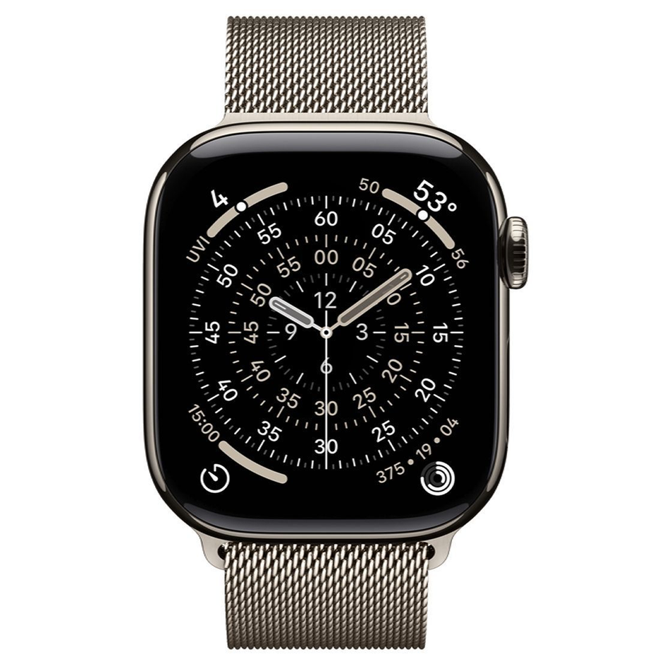 Б/У Apple Watch Series 11 GPS + Cellular 46mm Natural Tit. Case w. Natural Milanese Loop