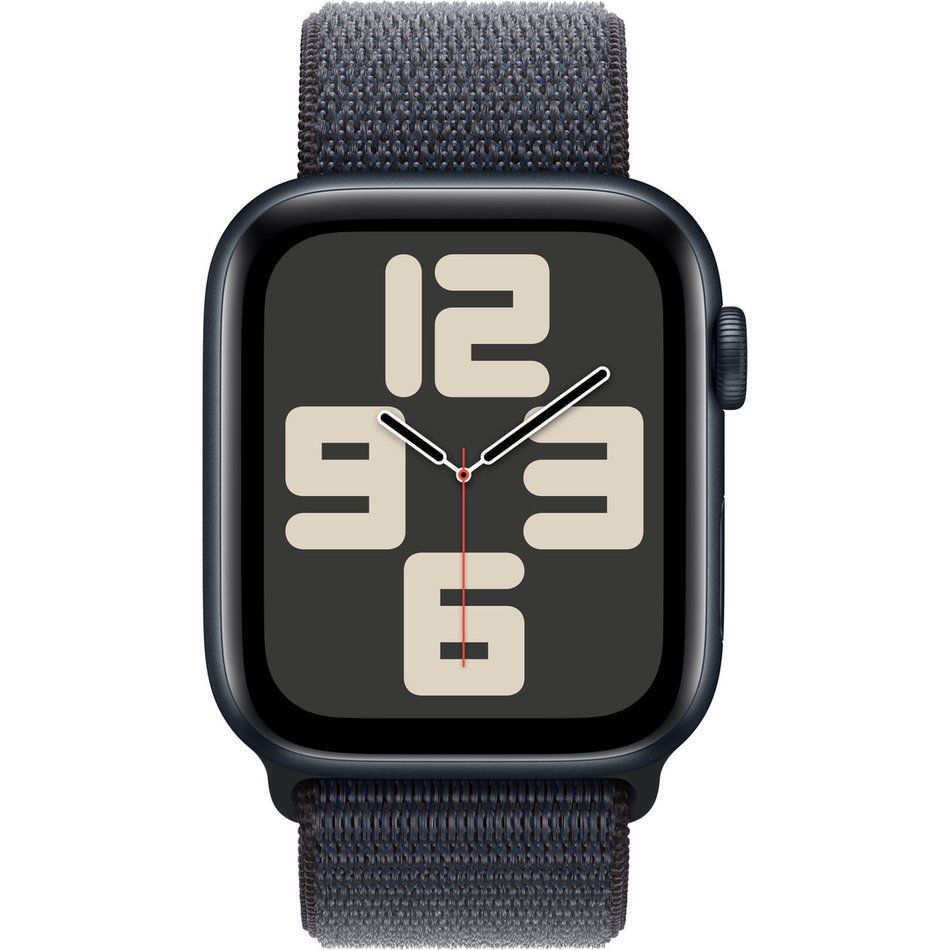 Apple Watch SE 2 GPS + Cellular 44mm Midnight Aluminium Case w. Ink Sport Loop (MXG33/MXGN3)