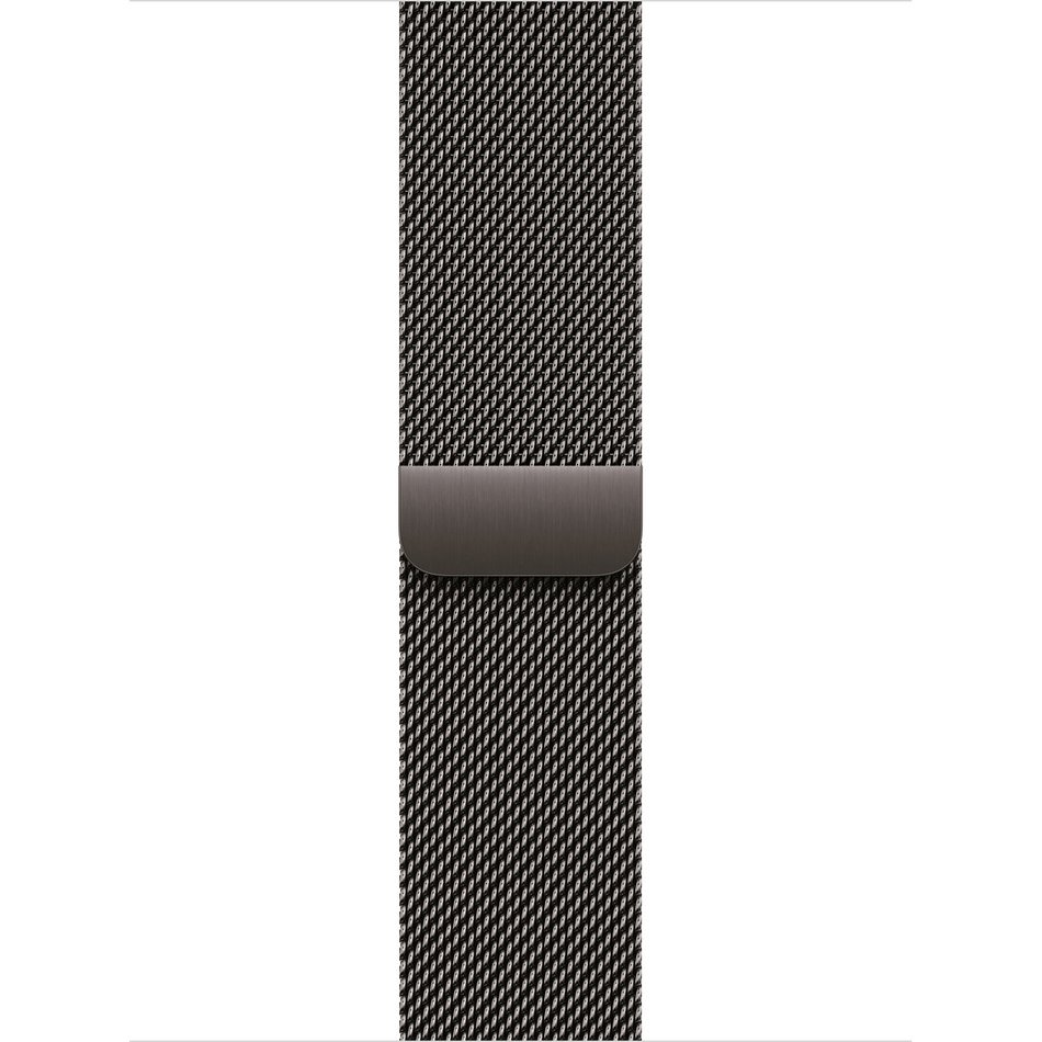 Apple Watch Series 10 GPS + Cellular 42mm Slate Titanium Case w. Slate Milanese Loop (MX053)