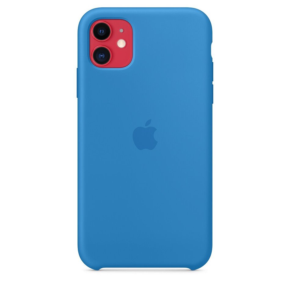 Чохол для iPhone 11 OEM Silicone Case ( Surf Blue )