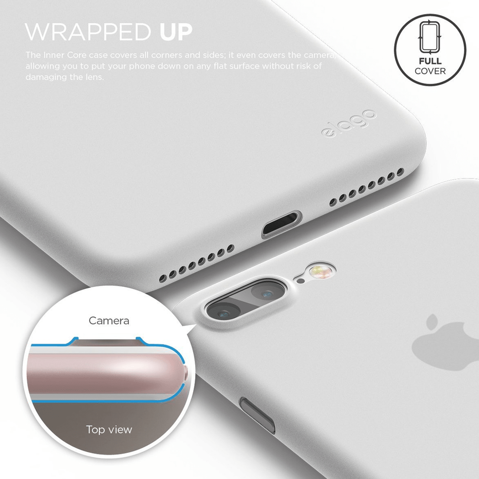 Чохол для iPhone 7+/8+ Elago Inner Core Case White (ES7SPIC-WH)