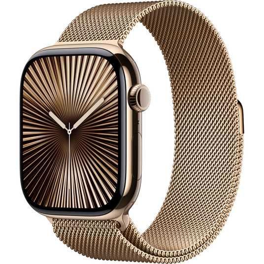 Apple Watch Series 10 GPS + Cellular 46mm Gold Titanium Case Apple Watch Series 10 GPS + Cellular 46mm Gold Titanium Case
