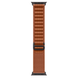 Apple Watch Ultra 3 GPS + Cellular 49mm Black Tit. Case w. Terra Cotta Alpine Loop - Medium (MG9E4)