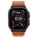 Apple Watch Ultra 3 GPS + Cellular 49mm Black Tit. Case w. Terra Cotta Alpine Loop - Medium (MG9E4)