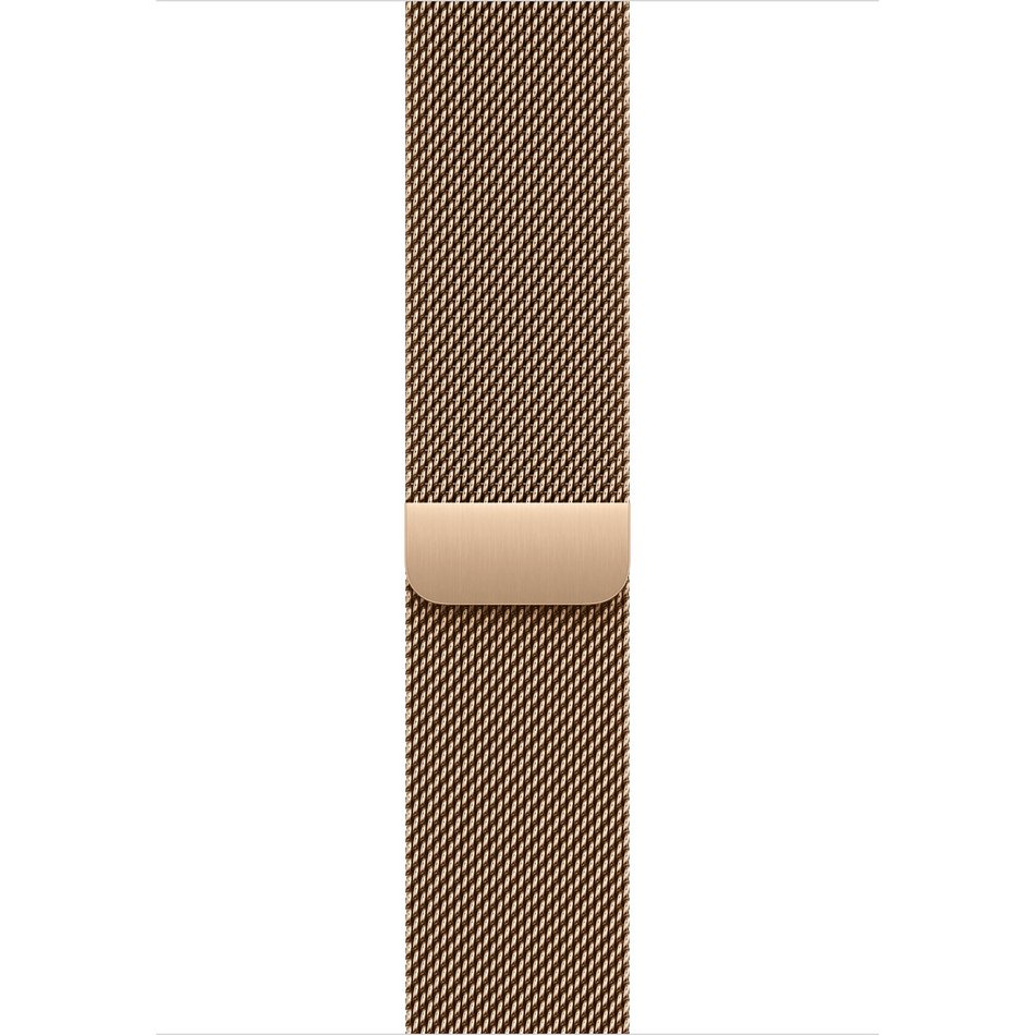 Apple Watch Series 10 GPS + Cellular 46mm Gold Titanium Case w. Gold Milanese Loop - M/L (MX003)