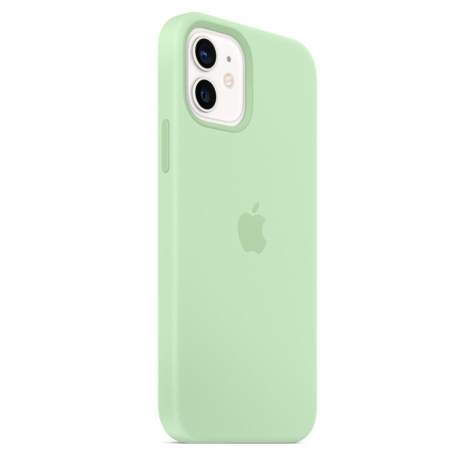 Чехол для iPhone 12 Pro OEM+ Silicone Case with Magsafe ( Pistachio )