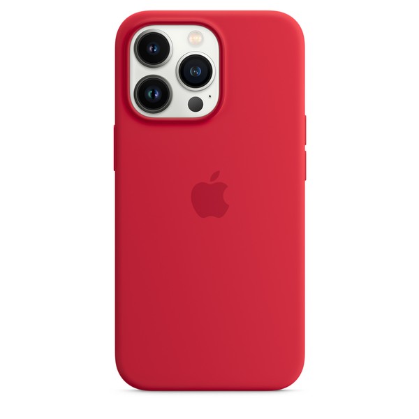 Чехол для iPhone 13 Pro Apple Silicone Case with Magsafe (Red) MM2L3 UA