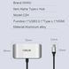 Адаптер WIWU Alpha C2H Type-C hub HDMI 4K, Type-C, USB3.0 (Gray)