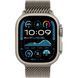 Apple Watch Ultra 2 GPS + Cellular 49mm Natural Titanium Case w. N. Titanium Milanese Loop - S (MX4M3)