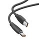 Кабель Baseus Jelly Liquid Silica Gel Fast Charging Data Cable Type-C to Type-C 100W 2m (Black) CAGD030101