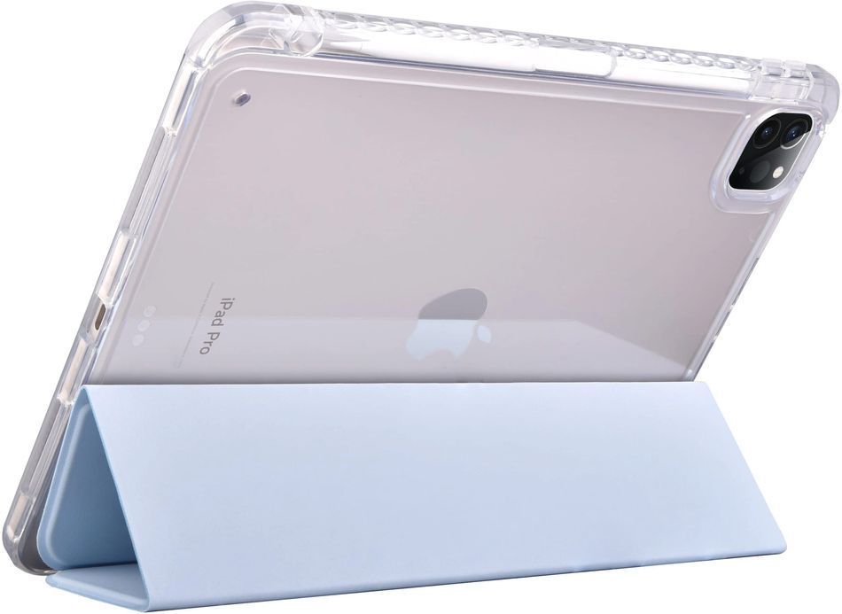 Чехол для iPad Air 13" (2024) Comma Joy PU Case with Pen Holder Series (Grey)