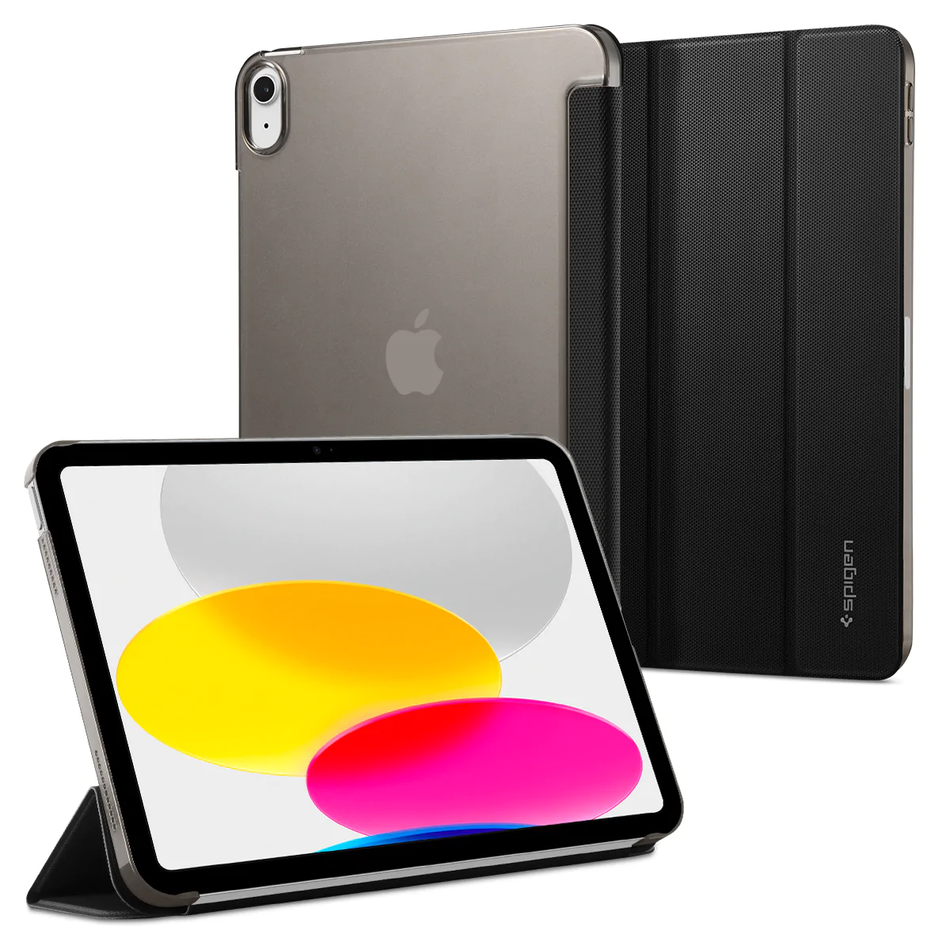 Чехол для iPad 10,9" (2022) Spigen Liquid Air Folio (Black) ACS05415