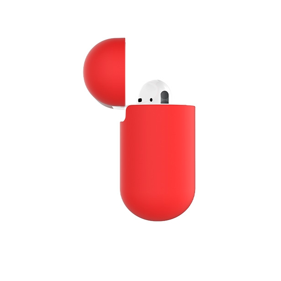 Чохол для AirPods Pump Silicone Case (Carrot Red) PMSL-AIR11