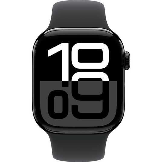 Apple Watch Series 10 GPS + Cellular 42mm Jet Black Alu. Case w