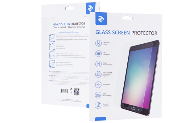 Захисне скло для iPad 10,2" (2019) 2E Glass Screen Protector ( Clear ) 2E-IPD-10.2-LT25D-CL