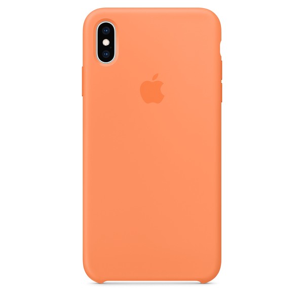 Чехол для iPhone Xs Max OEM Silicone Case ( Papaya )