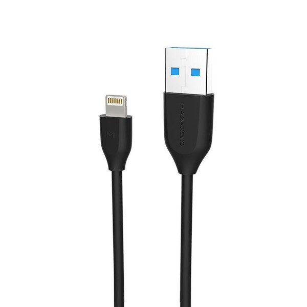 USB шнур Marakoko Lightning Charge Sync Cable 2M Black (009387)