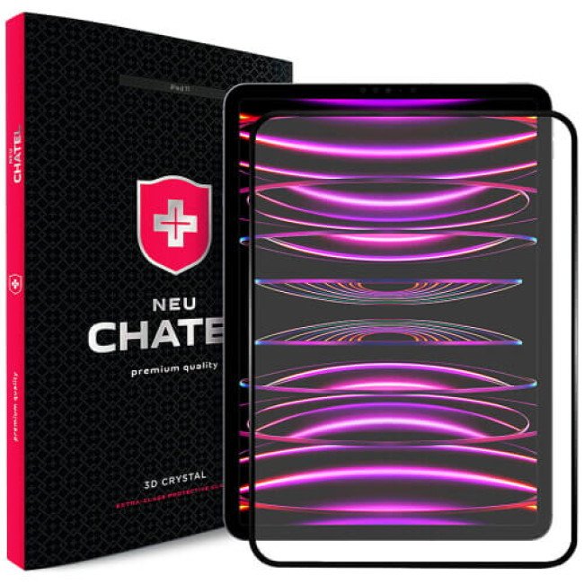 Защитное стекло для iPad Pro 13" (2024) +NEU Chatel Screen Protective HD Glass 0,26 mm (NEU-10.9.P13.2024)