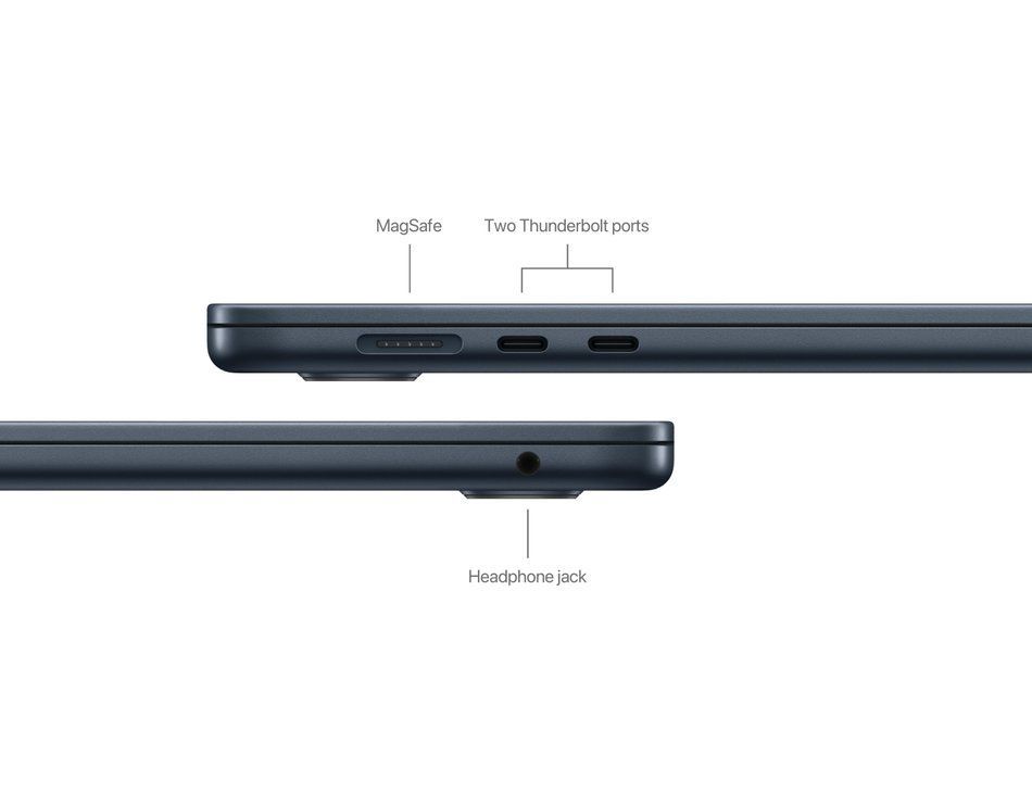 Б/У Apple MacBook Air 15" M3 8/256GB Midnight 2024 (MRYU3)