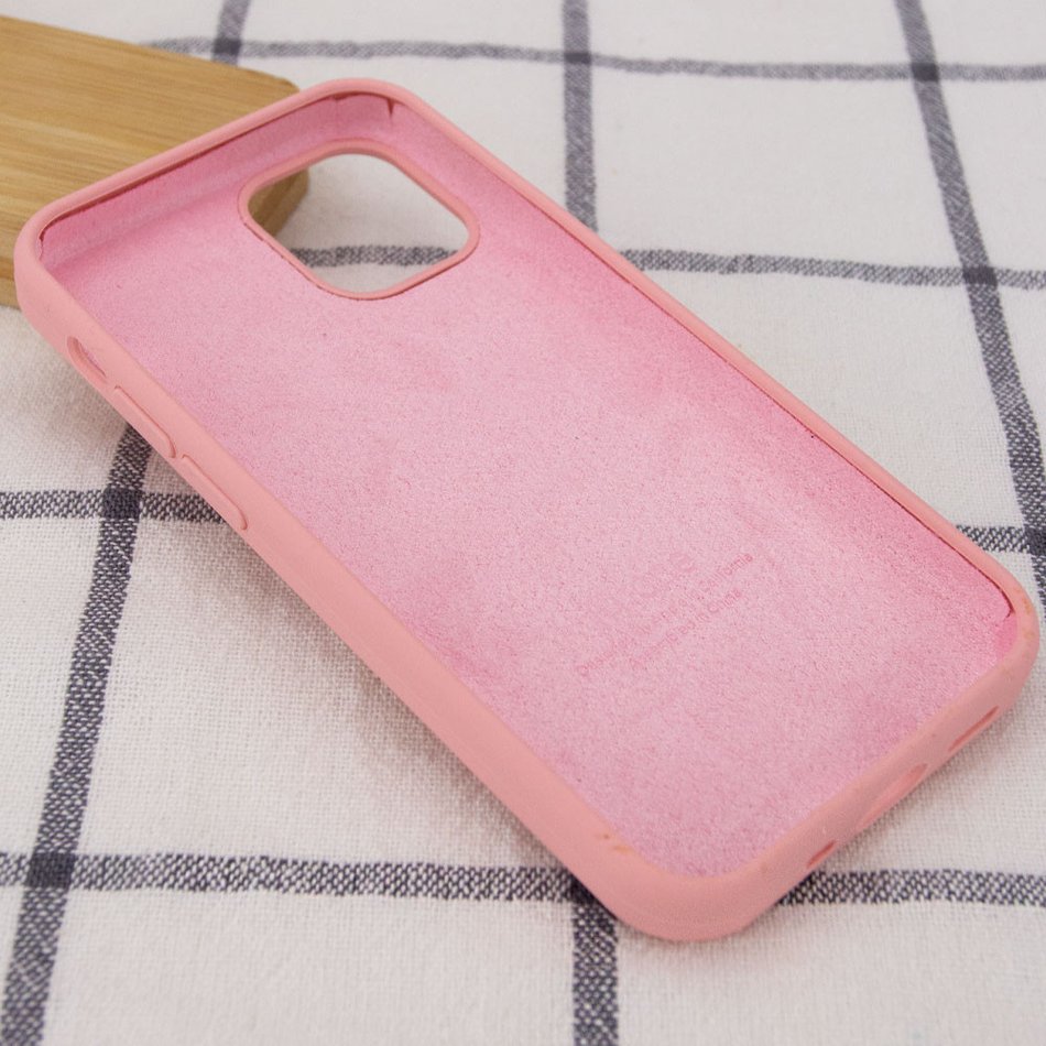Чехол для iPhone 14 Pro OEM- Silicone Case (Pink)