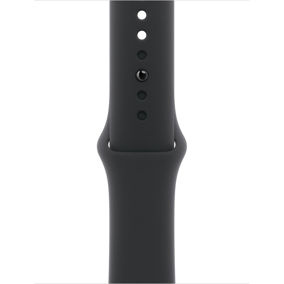 Apple Watch Series 10 GPS + Cellular 42mm Jet Black Alu. Case w. Black Sport Band - S/M (MWX63)