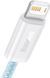 Кабель Baseus Dynamic Series Fast Charging 2.4A USB to Lightning 1m (Blue) CALD000403