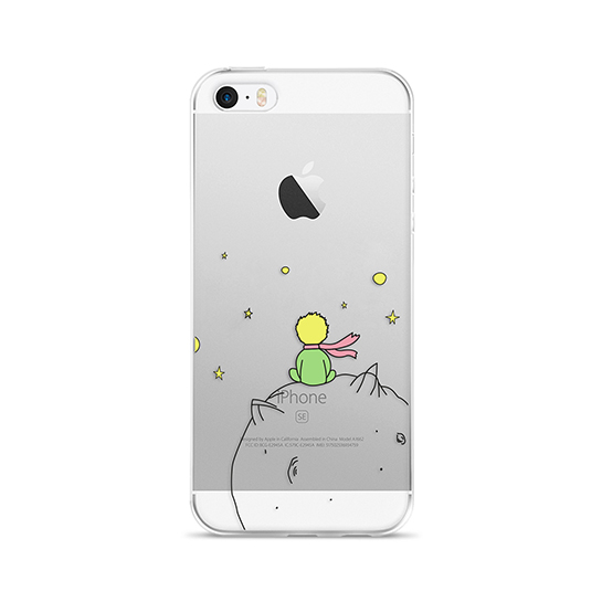 Чехол для iPhone 5 / 5s / SE PUMP Transparency Case ( Little Prince )