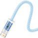 Кабель Baseus Dynamic Series Fast Charging 2.4A USB to Lightning 1m (Blue) CALD000403