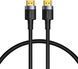 Кабель Baseus Cafule 4KHDMI Male to 4KHDMI Male (1m) (Black) (CADKLF-E01)