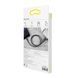 USB шнур Baseus Cafule Lightning Cable 2,4A (1m) (CALKLF-B) Black-Gray
