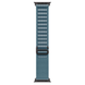 Apple Watch Ultra 3 GPS + Cellular 49mm Black Tit. Case w. Light Blue Alpine Loop - Small (MG9K4)