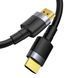 Кабель Baseus Cafule 4KHDMI Male to 4KHDMI Male (1m) (Black) (CADKLF-E01)