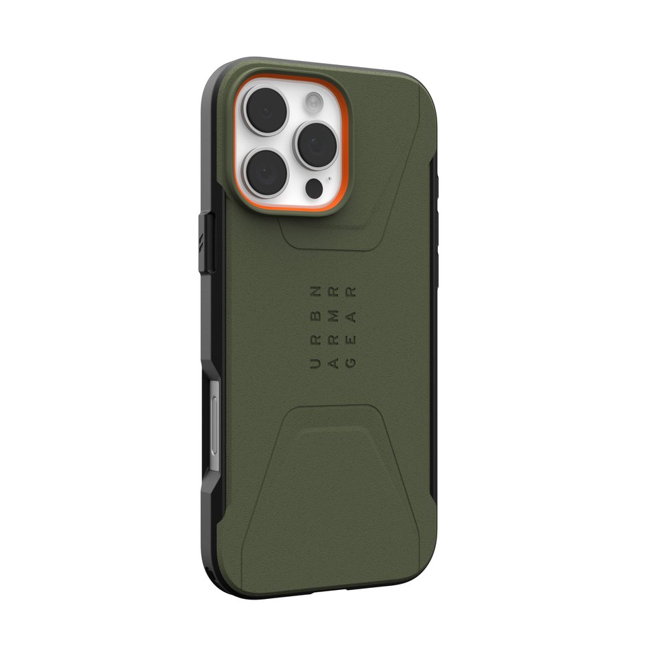 Чехол для iPhone 16 Pro Max UAG Civilian Magsafe, Olive Drab (114445117272)