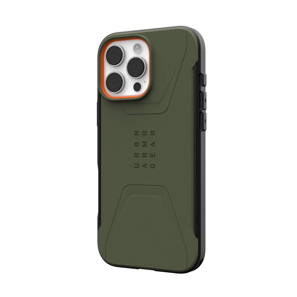 Чехол для iPhone 16 Pro Max UAG Civilian Magsafe, Olive Drab (114445117272)