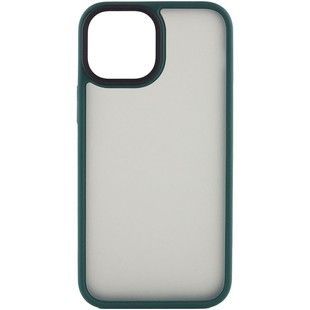 Чохол для iPhone 13 mini Metal Buttons ( Green )