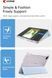 Чохол для iPad Pro 11" (2024) Comma Joy PU Case with Pen Holder Series (Light Blue)