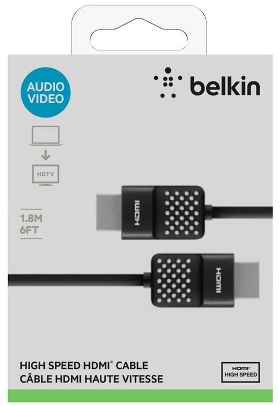 Кабель Belkin HDMI (AM/AM) High Speed 1.8м (AV10090BT06)