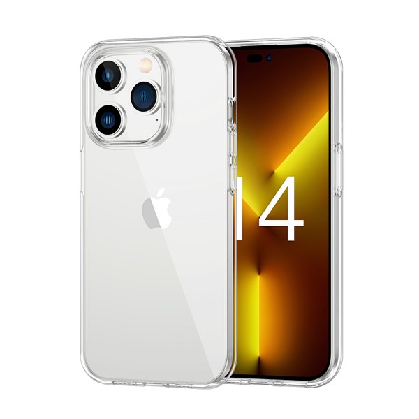 Чохол для iPhone 14 Mutural Qintou series TPU Case (Transparent) Прозорий (007990)
