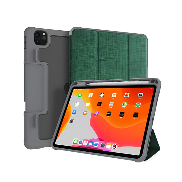Чехол для iPad Pro 11" (2020, 2021)/Air 10,9" (2020) Mutural YAXING Case (Dark Green)