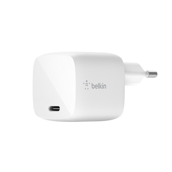 МЗП Belkin GAN 30W USB-C (White) WCH001VFWH White (007144)