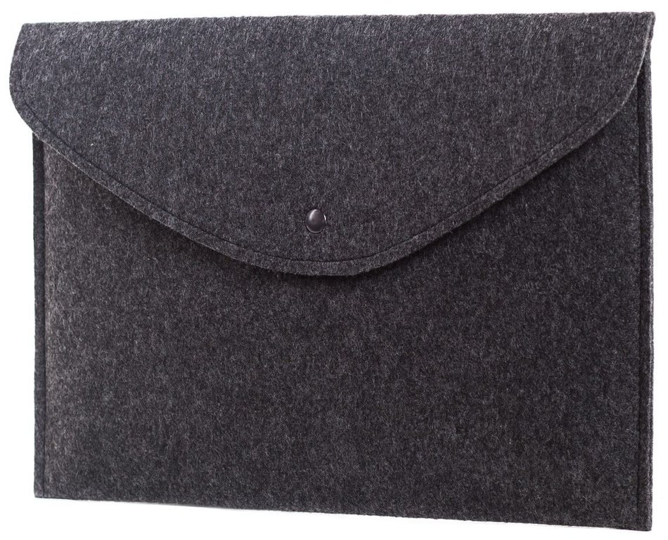 Темный войлочный чехол-конверт Gmakin для Macbook Air 13,3 и Pro 13,3