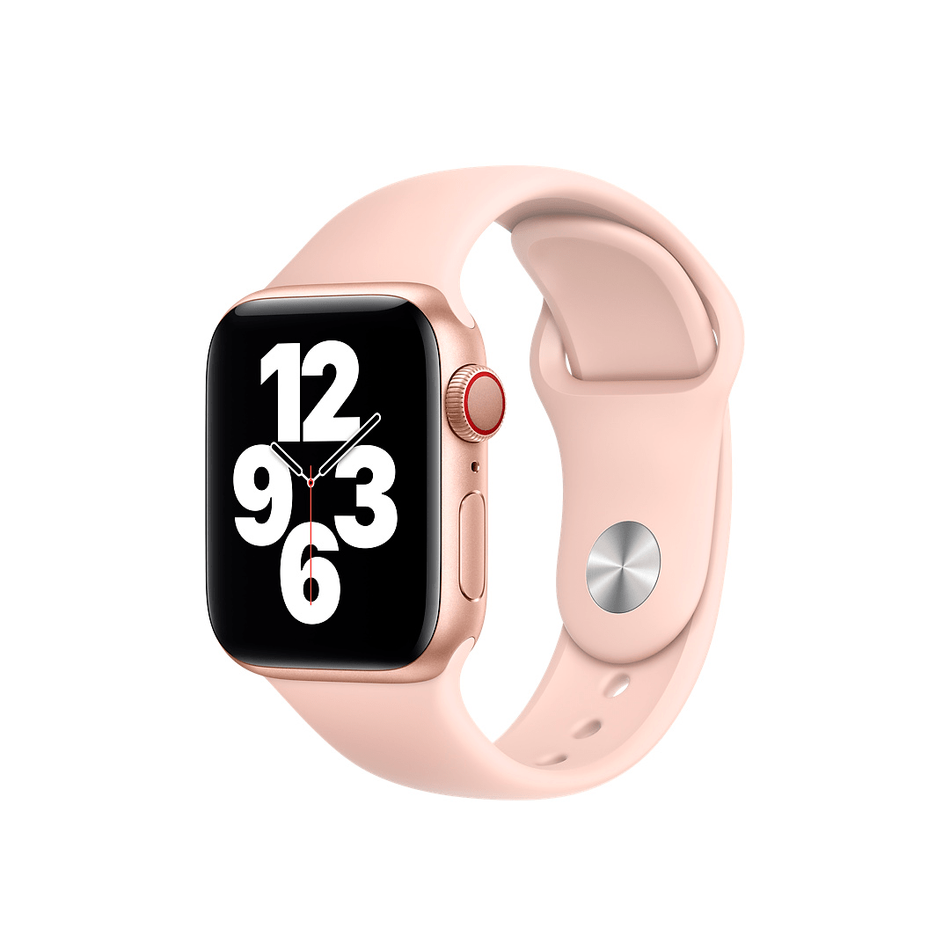 Ремінець для Apple Watch 40mm Pink Sand Sport Band - S/M & M/L, Model (MTP72ZM/A)